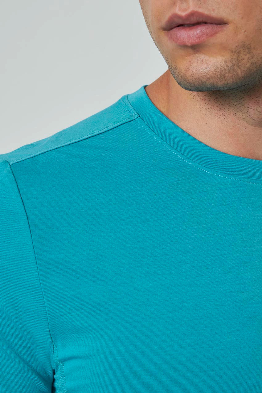 Performance Knit Tee - Bluebird