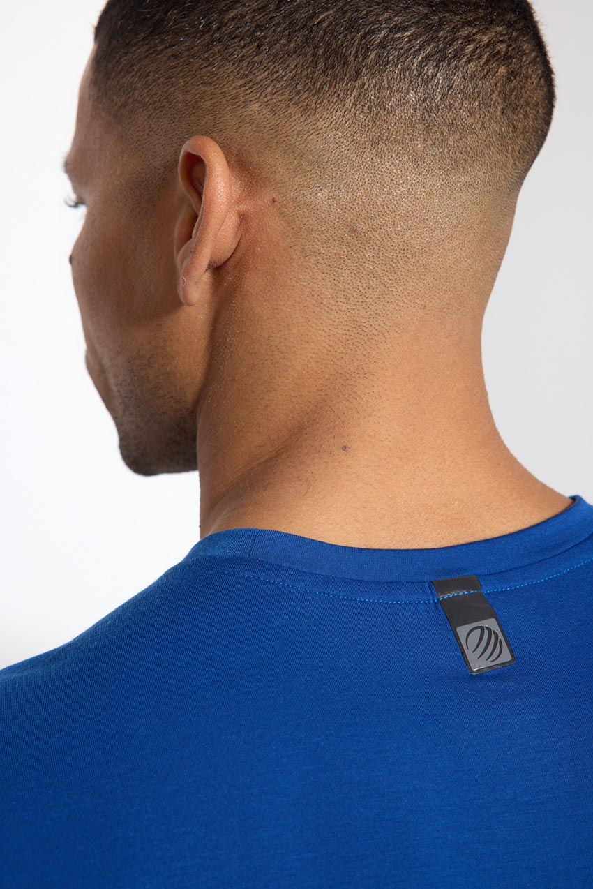 Performance Knit Tee - Blue Quartz