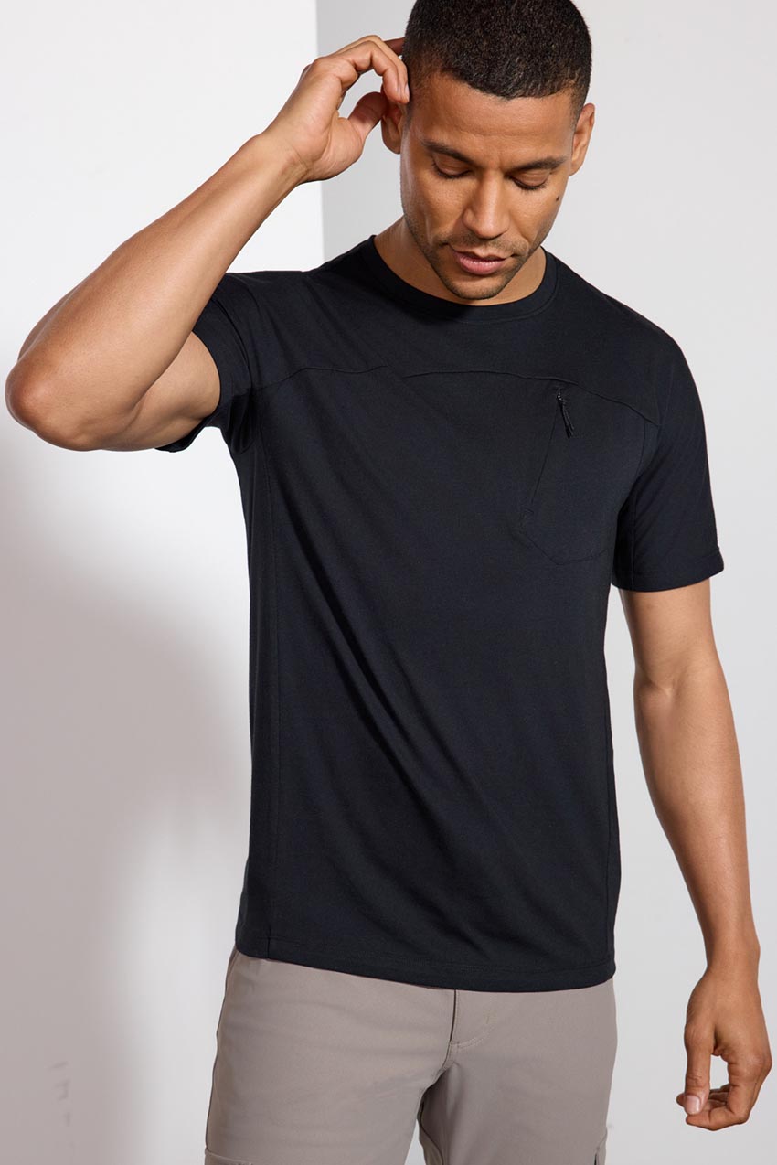 Achieve Pocket Tee - Black