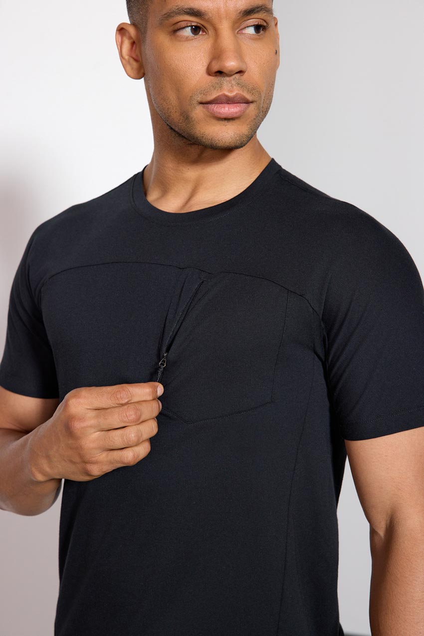 Achieve Pocket Tee - Black