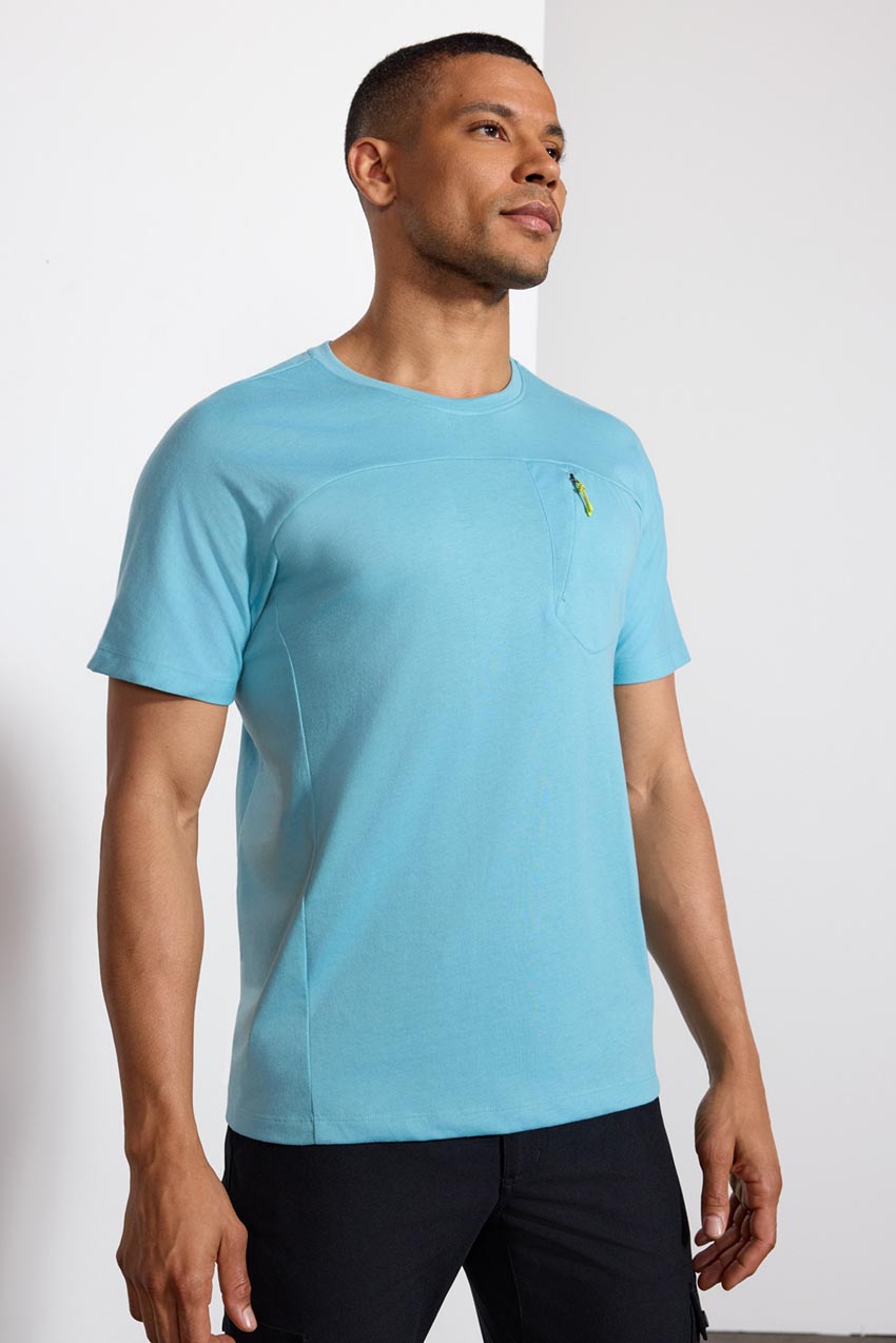Achieve Pocket Tee - Reef Waters
