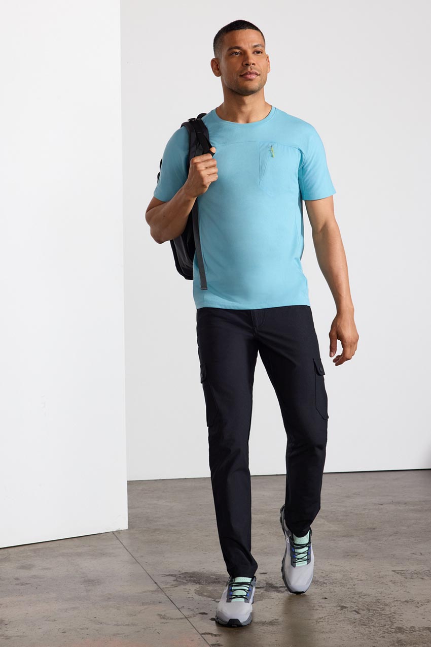 Achieve Pocket Tee - Reef Waters
