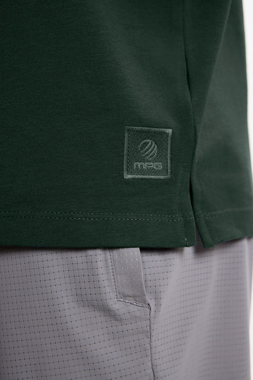 Pima Cotton Long Sleeve Tee - Scarab