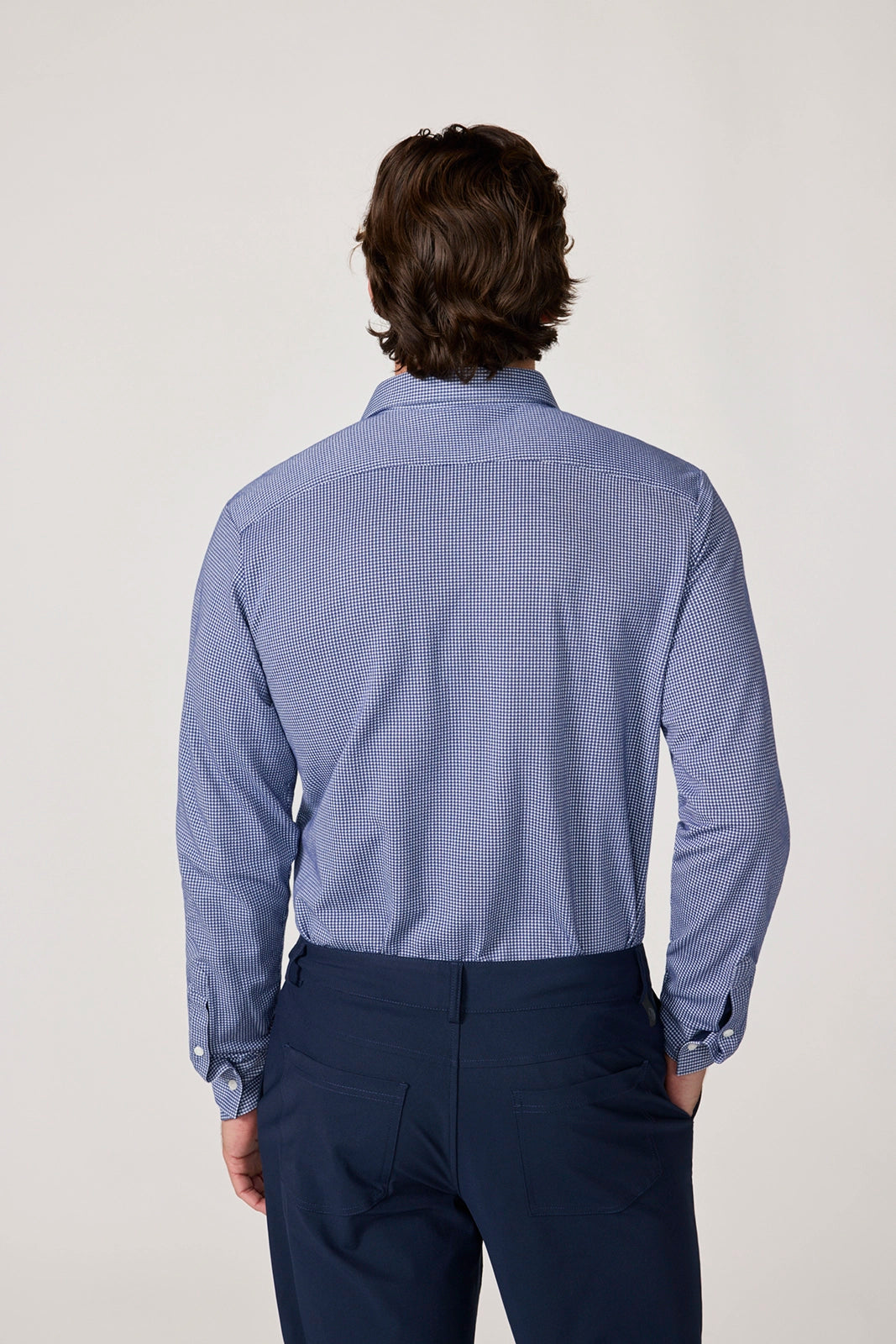 Performance Oxford Shirt - Navy Blazer