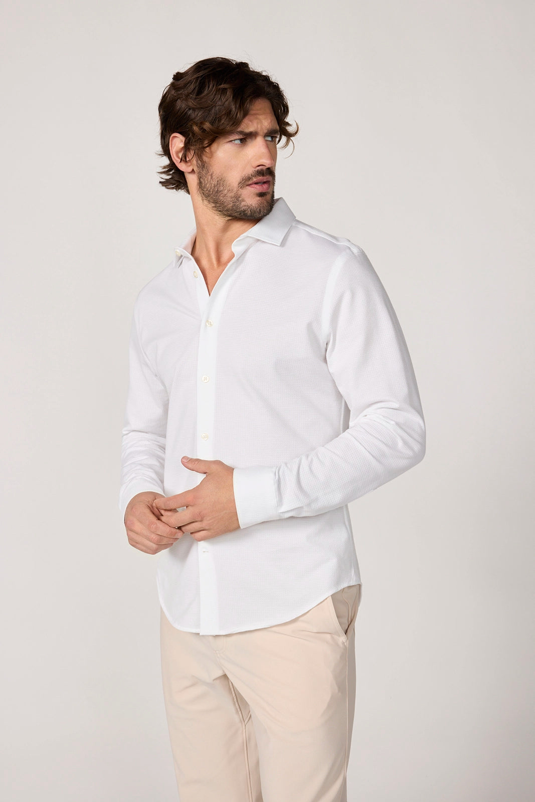 Performance Oxford Shirt - Brilliant White
