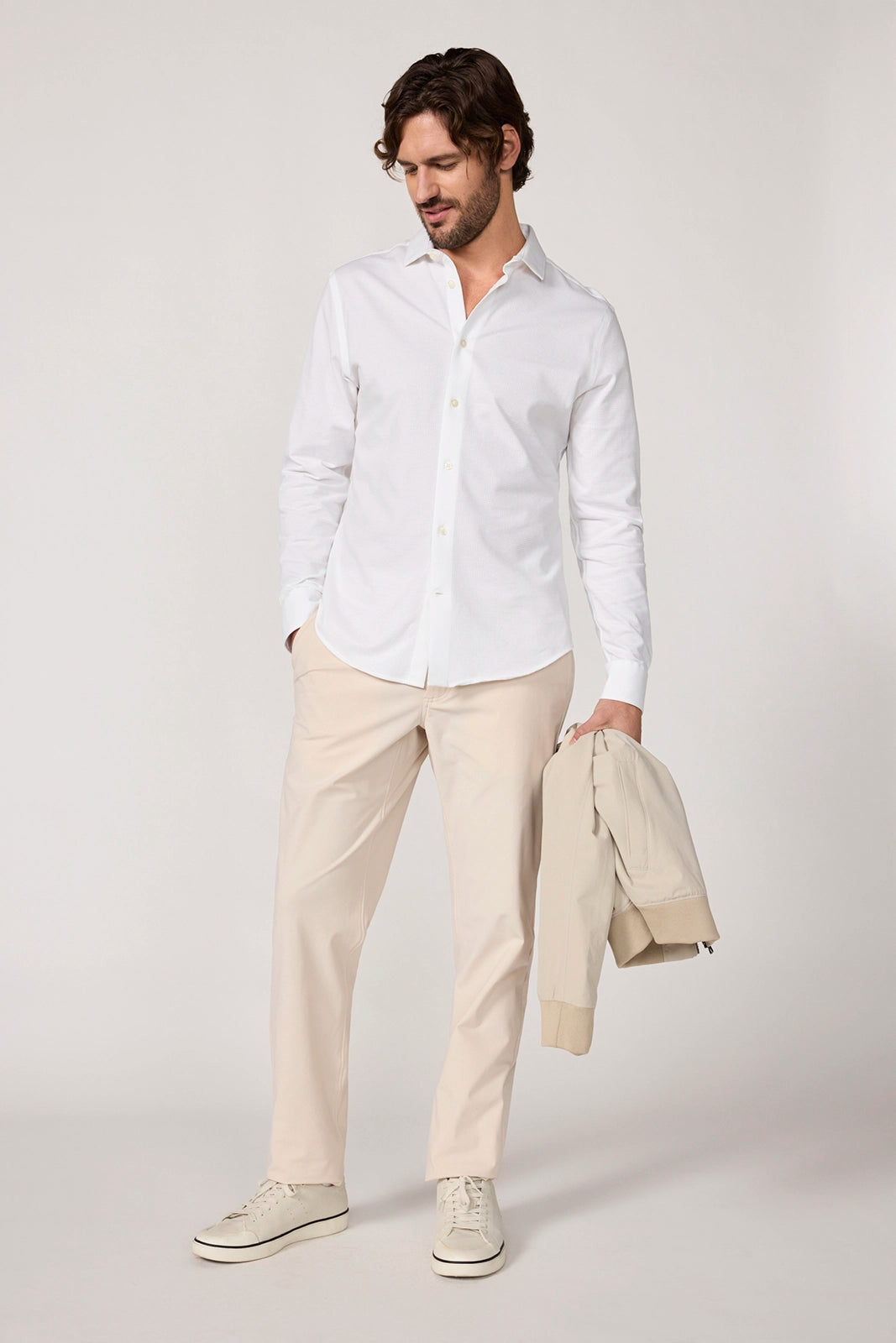 Performance Oxford Shirt - Brilliant White