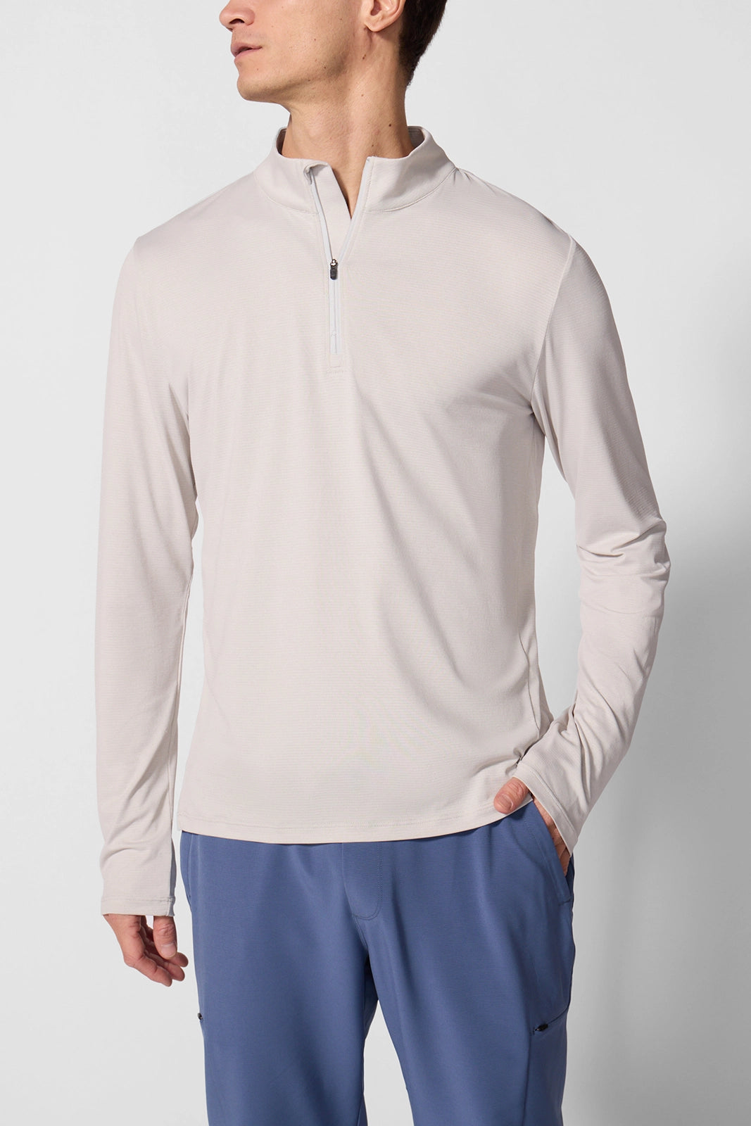 Succeed Quarter-Zip Pullover - Vapor Melange