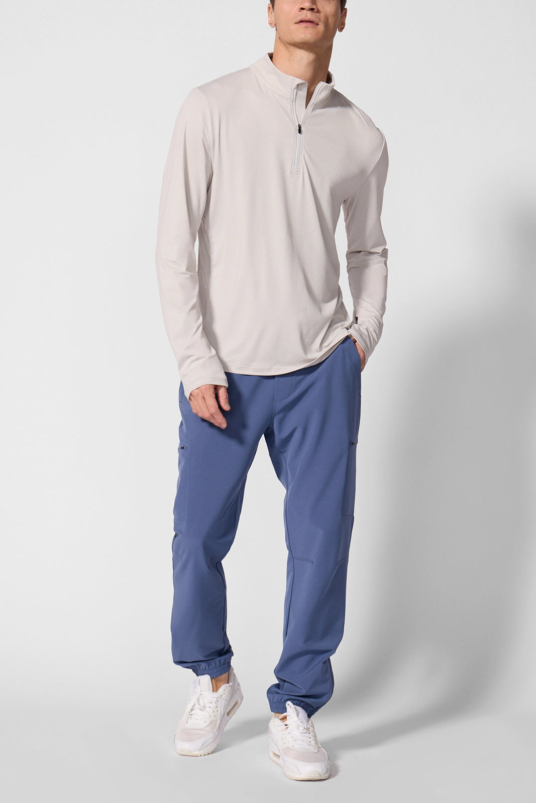 Succeed Quarter-Zip Pullover - Vapor Melange