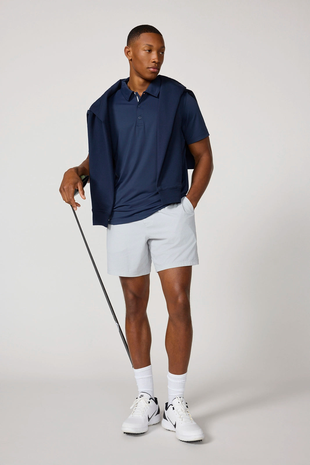 Fairway Polo - Navy Blazer