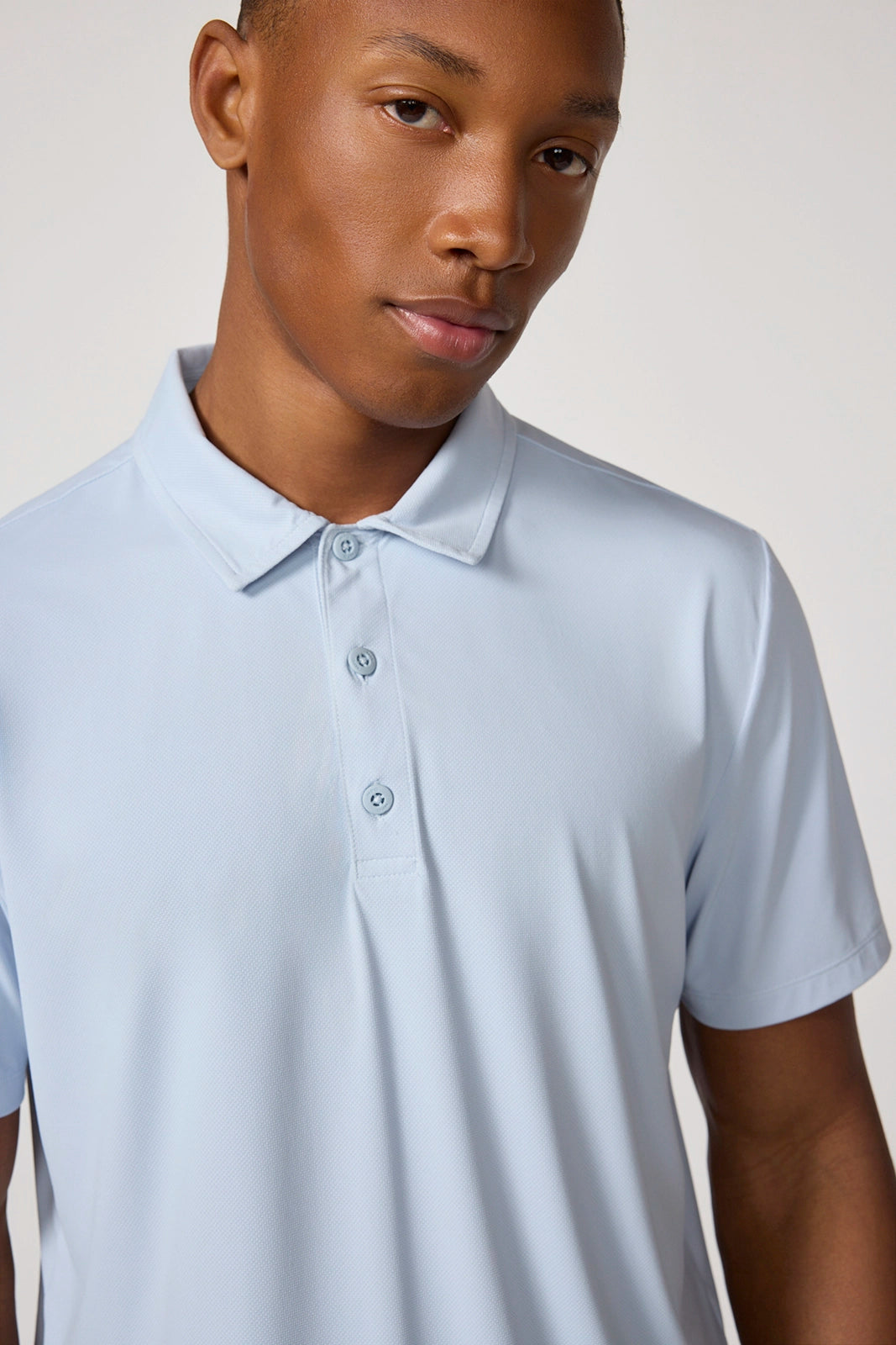 Fairway Short Sleeve Polo - Blue Mist