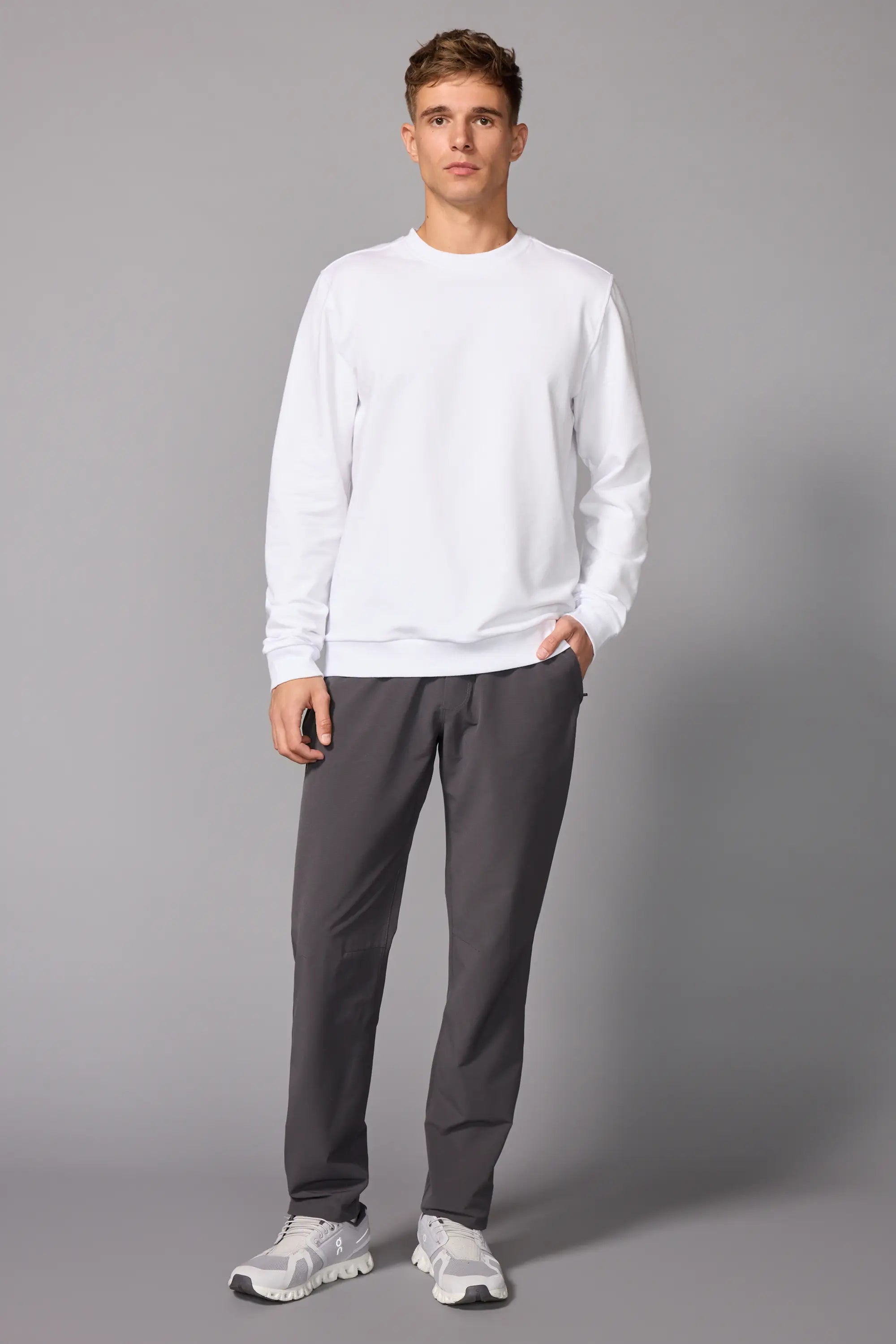 Men's Luxefleece Relaxed Sweatshirt - Brilliant White