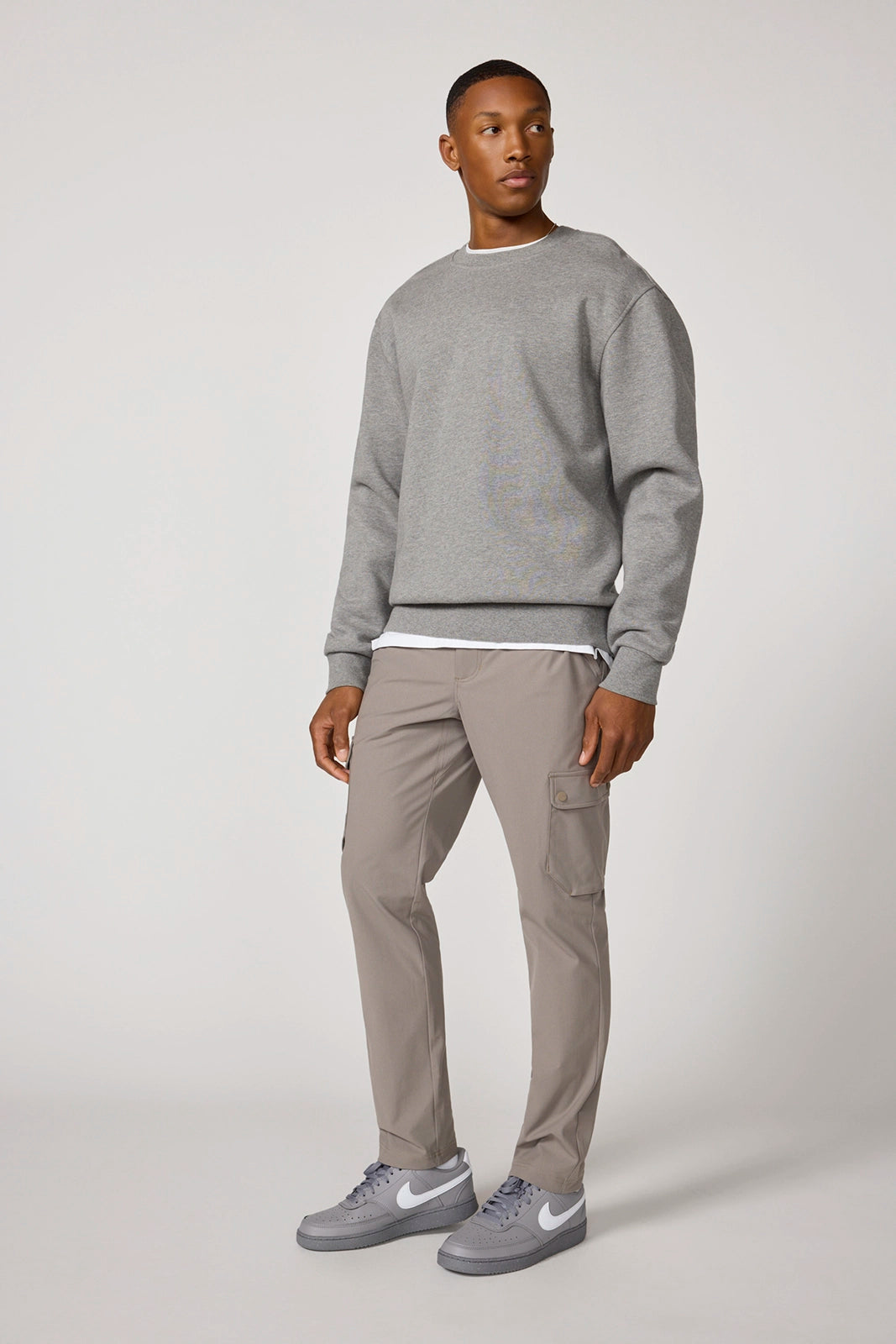 Men's Luxefleece Relaxed Sweatshirt - Htr Steel Grey