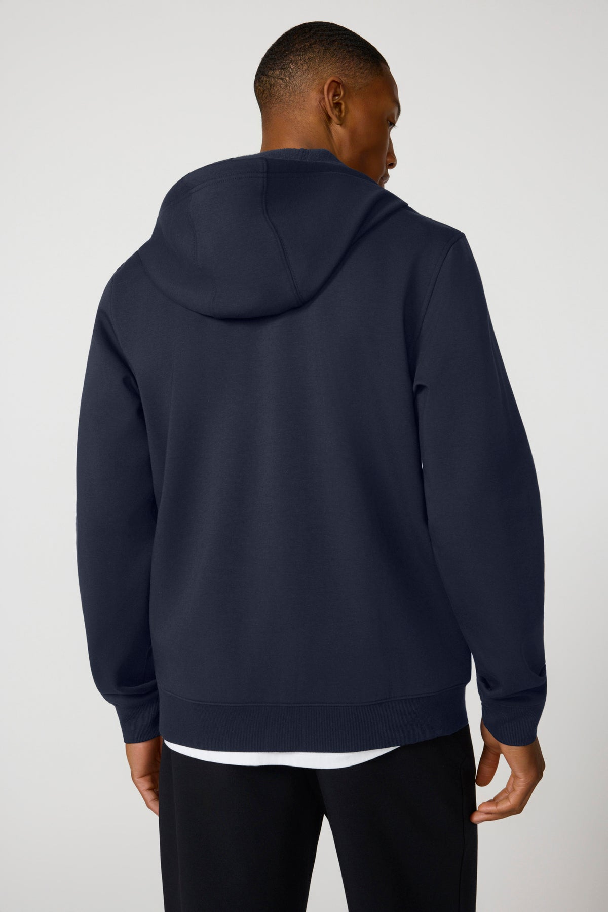 Ultrasoft Fleece Full Zip Hoodie - Navy Blazer