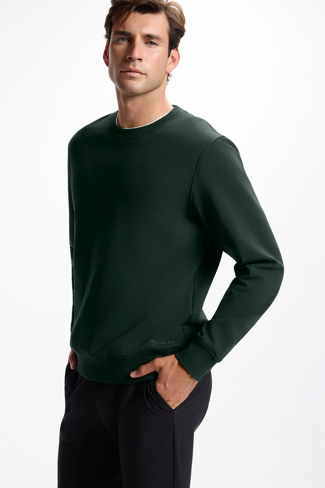 Ultrasoft Fleece Crew Neck - Scarab