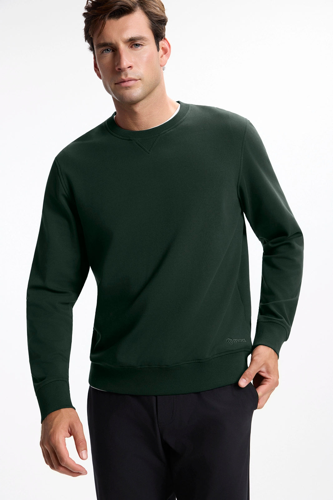 Ultrasoft Fleece Crew Neck - Scarab