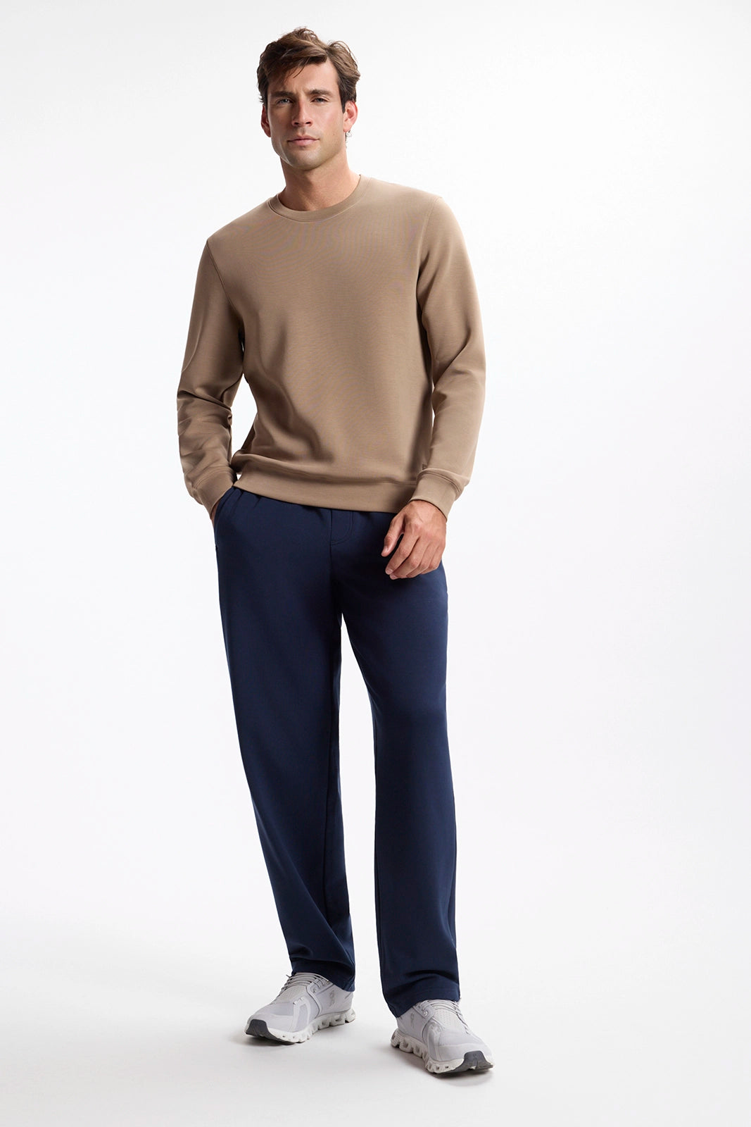 Dreamweave™ Crew Neck Pullover - Caribou