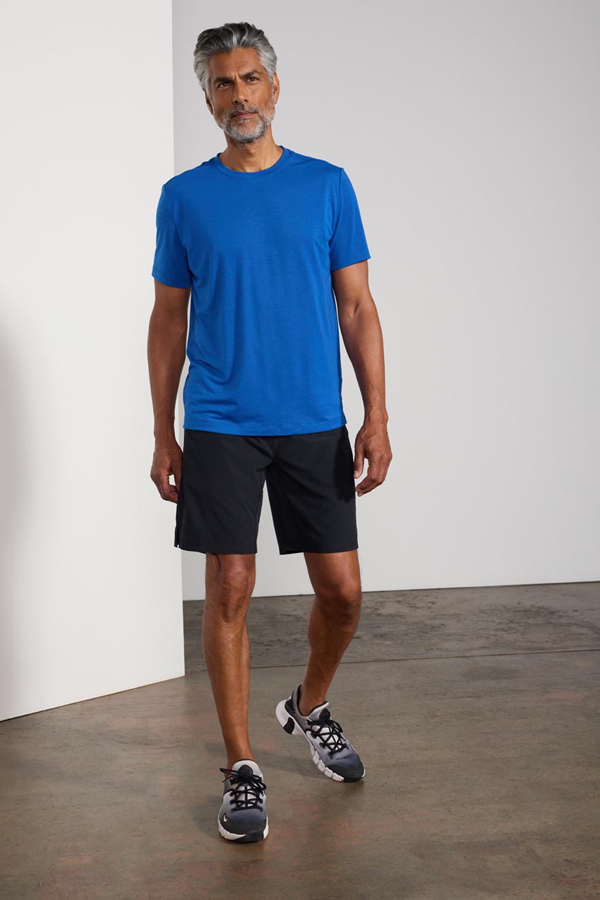 Stride Recycled Polyester Short with Liner 9"