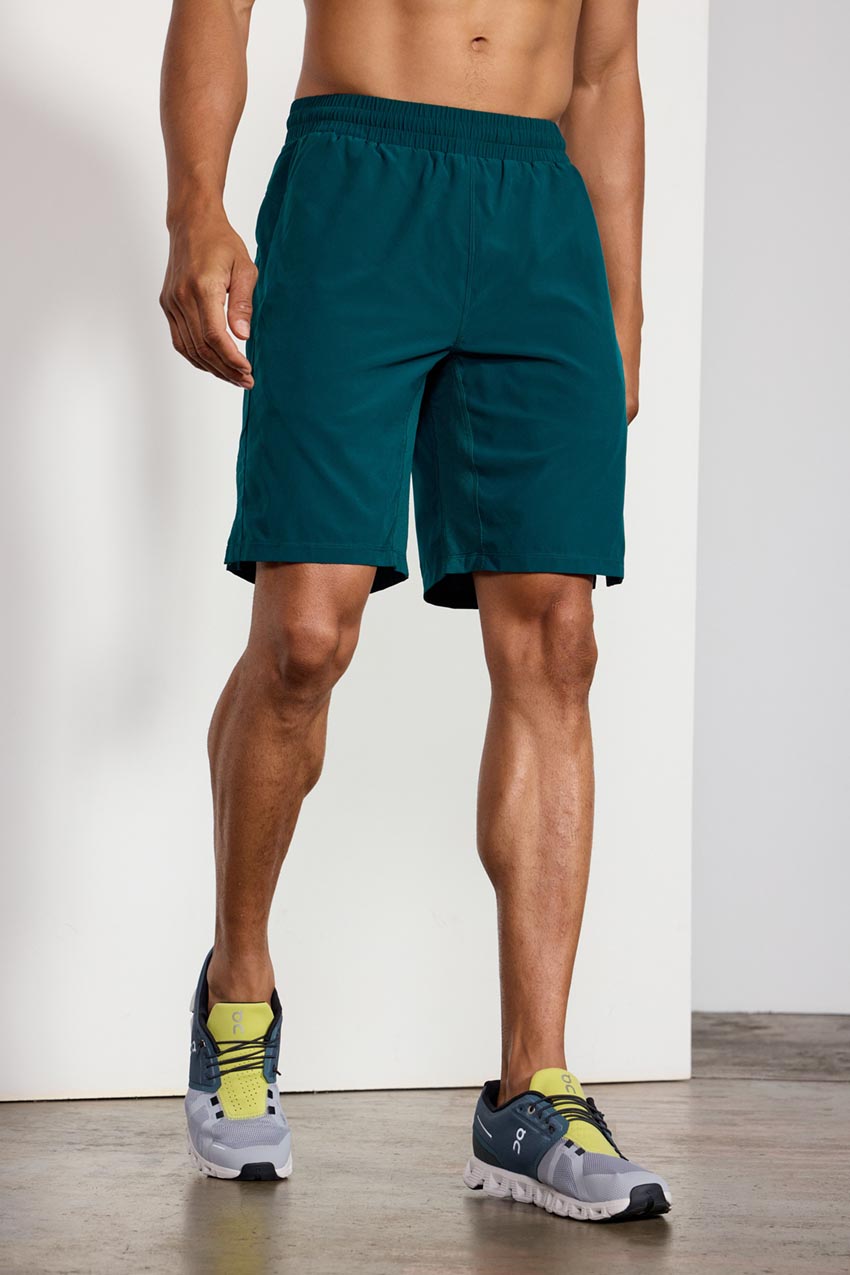 Stride Recycled Polyester Short with Liner 9"