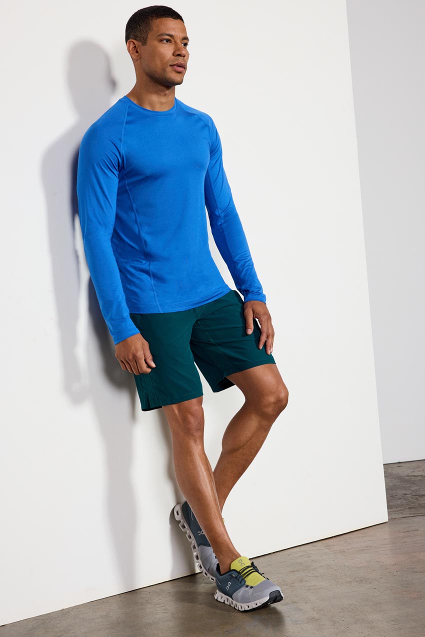 Stride Recycled Polyester Short with Liner 9"