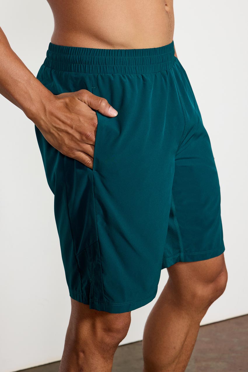 Stride Recycled Polyester Short with Liner 9"