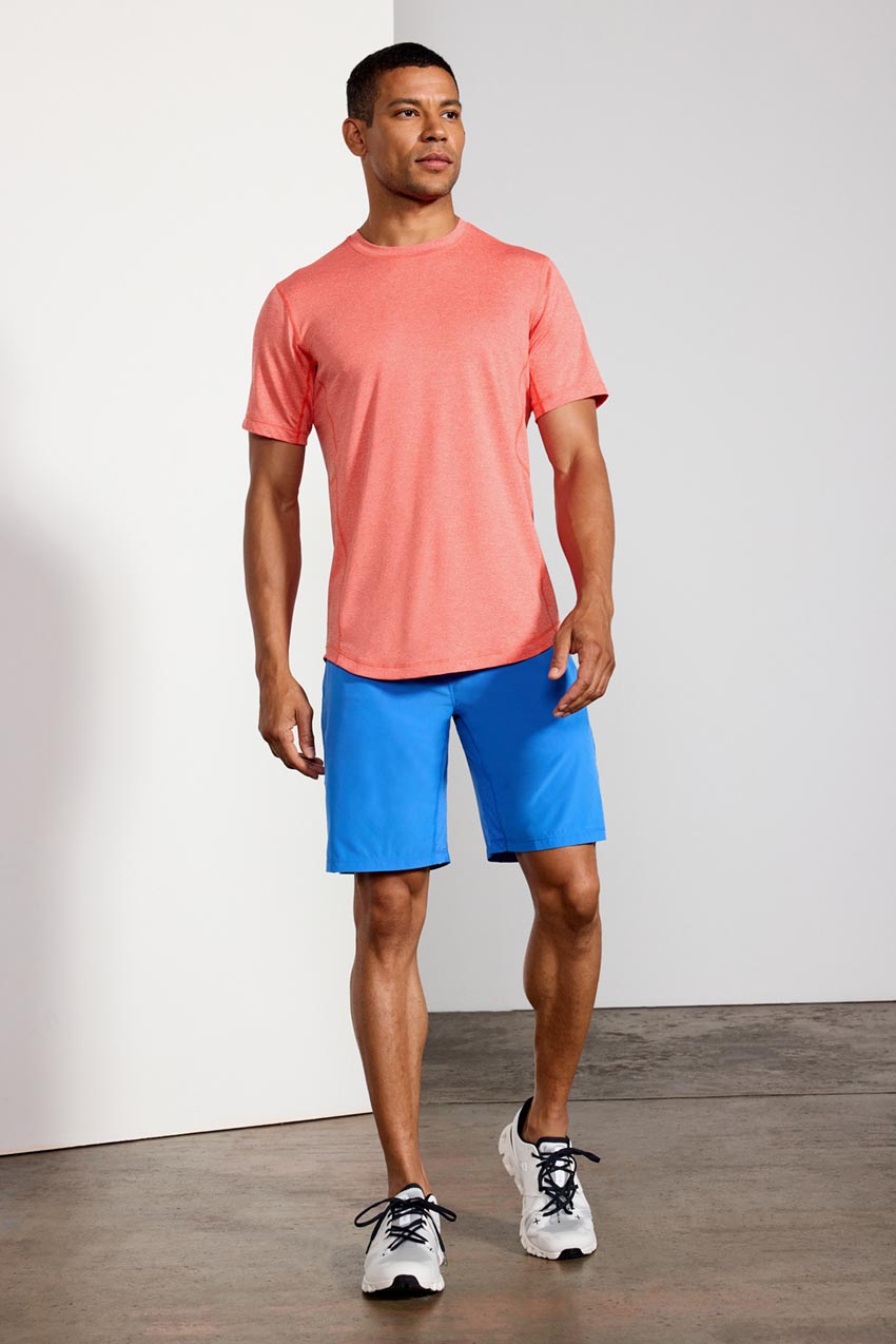 Stride Short with Liner - 9" - New Blue