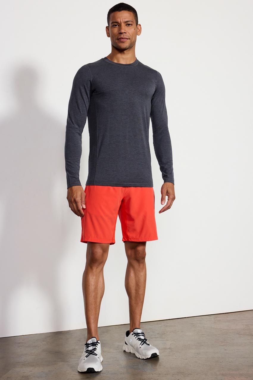 Stride Recycled Polyester Short with Liner 9"