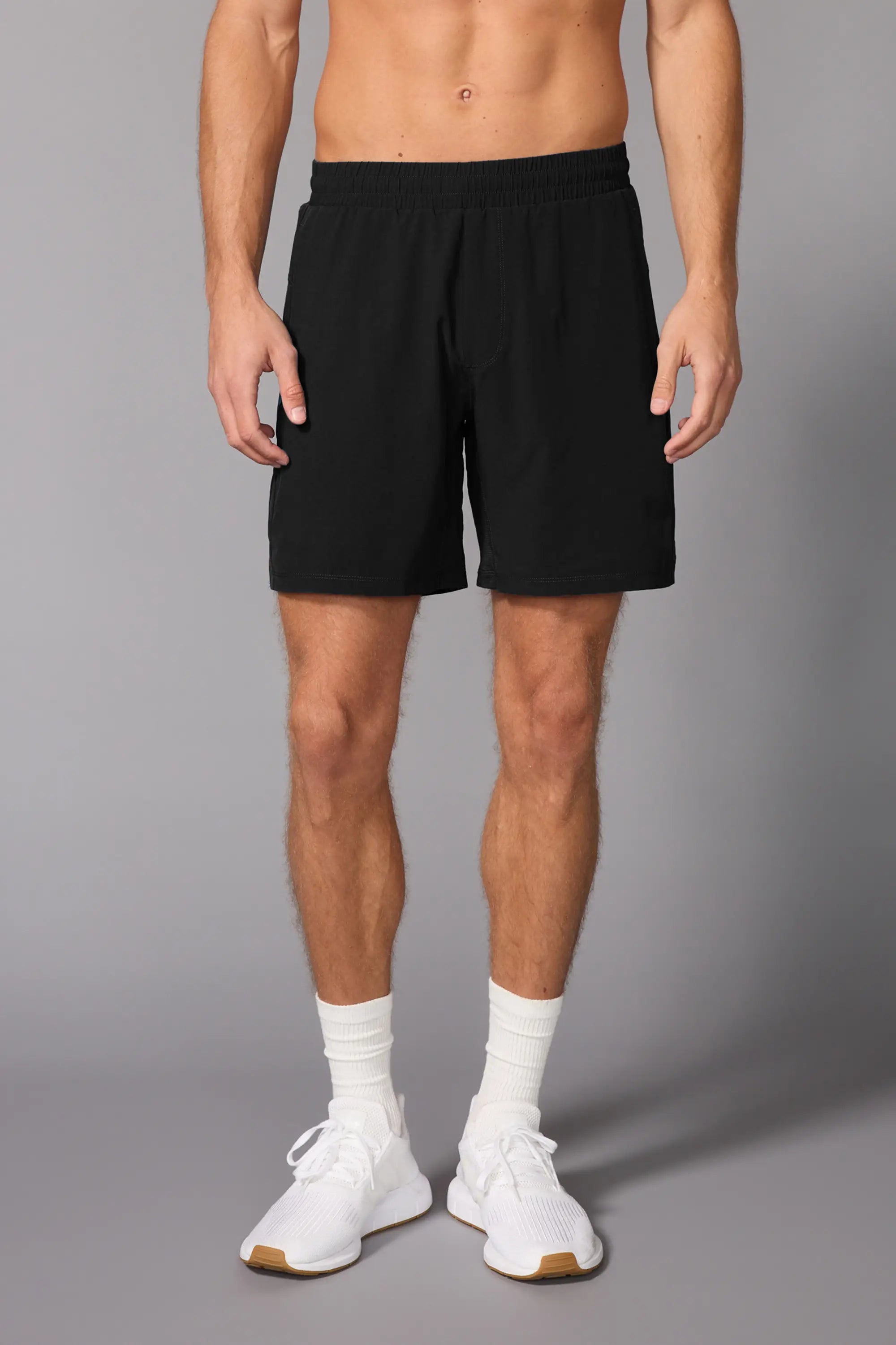 Stride Short with Liner - 7" - Black