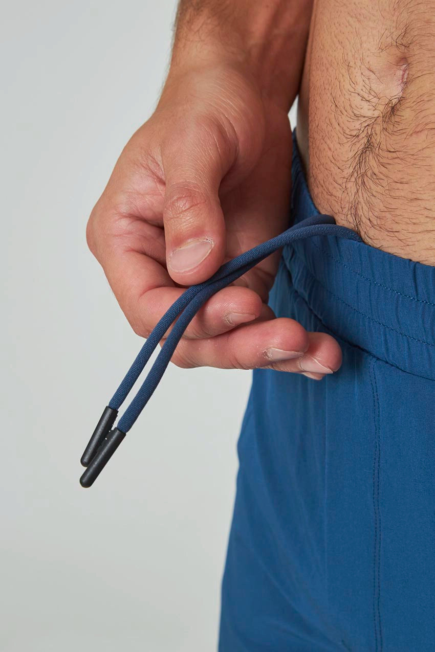 Stride Short with Liner - 7" - Poseidon