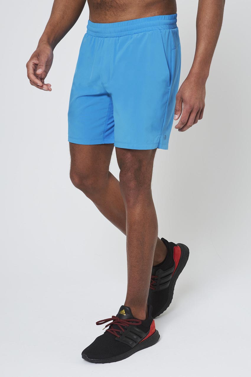 Stride Sweat Swim Short with Liner 7"