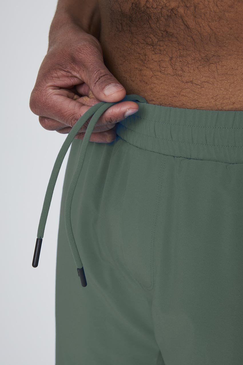 Stride Sweat Swim Short with Liner 7"