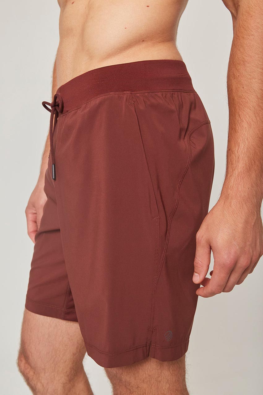 Stride 8" Short with Liner and Knit Waistband
