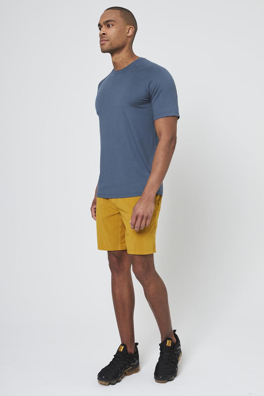 Stride 8" Short with Liner and Knit Waistband