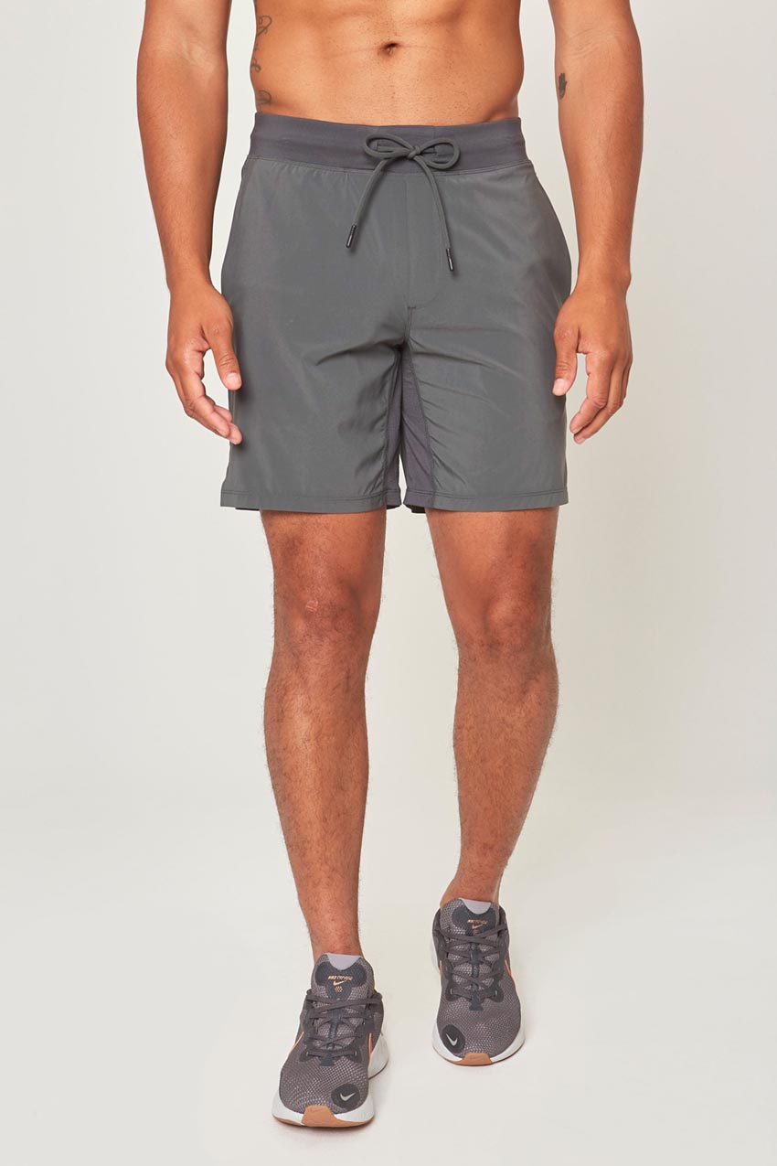 Stride 8" Short with Liner and Knit Waistband