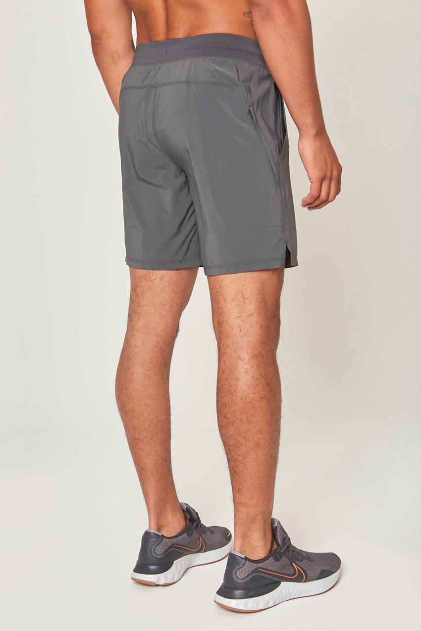 Stride 8" Short with Liner and Knit Waistband