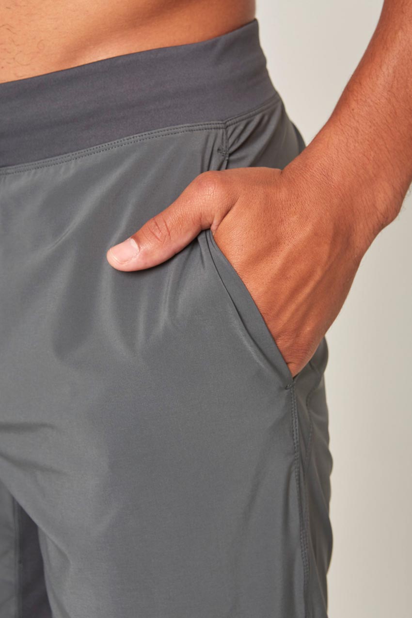 Stride 8" Short with Liner and Knit Waistband