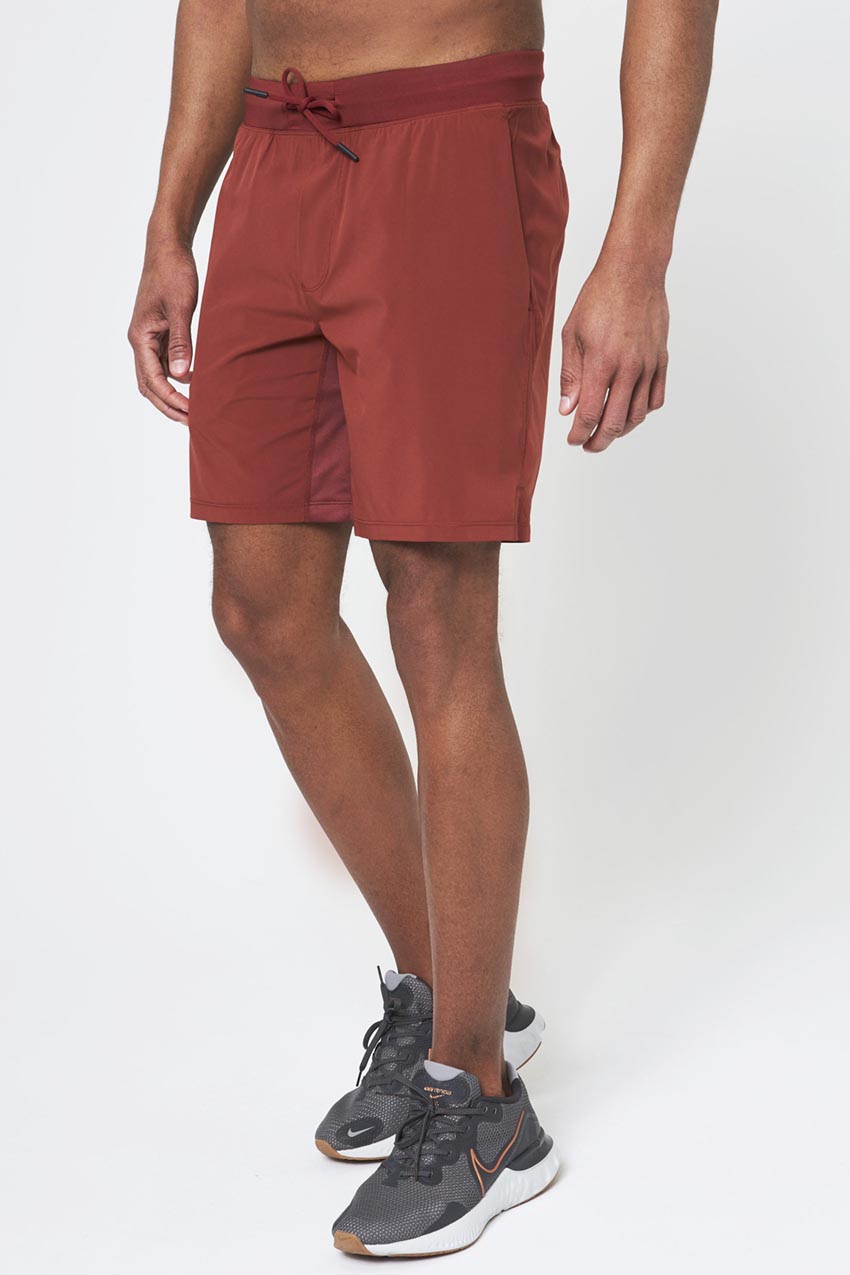 Stride 8" Short with Liner and Knit Waistband