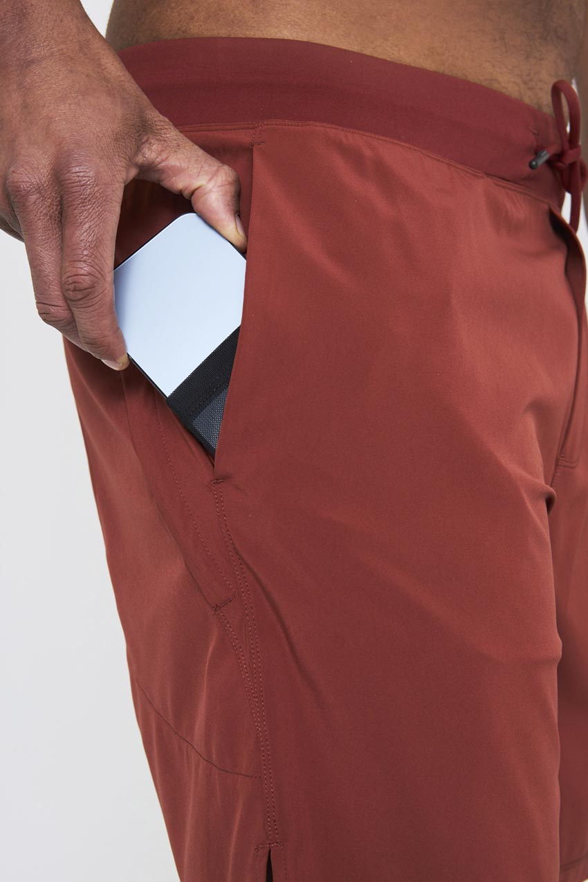 Stride 8" Short with Liner and Knit Waistband