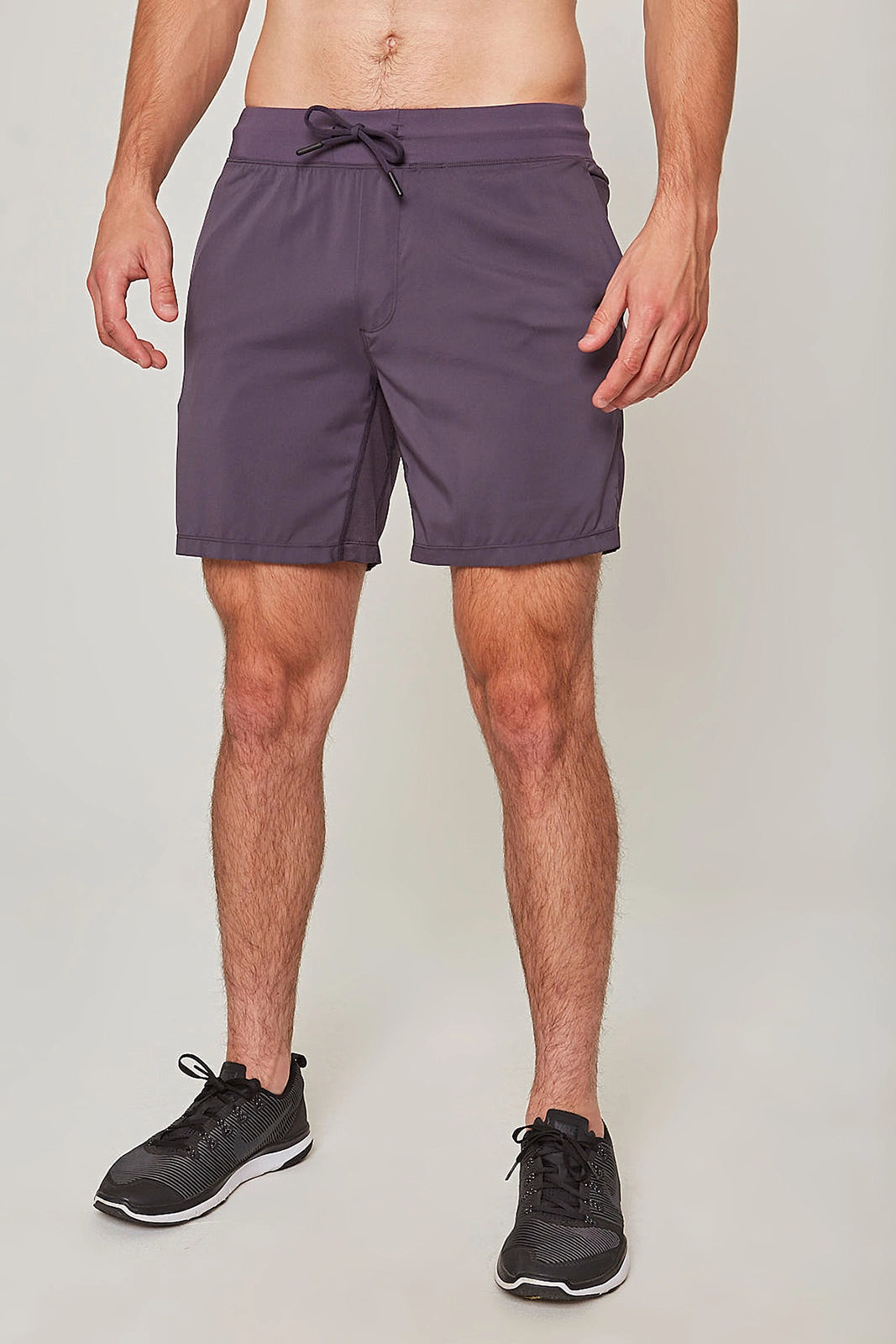 Stride Short - Purple Charcoal