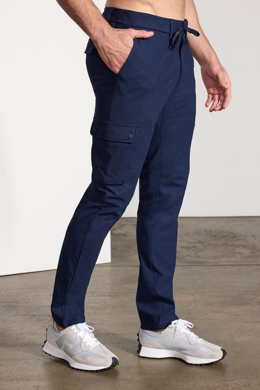 Fashion skinny cargo pants mens