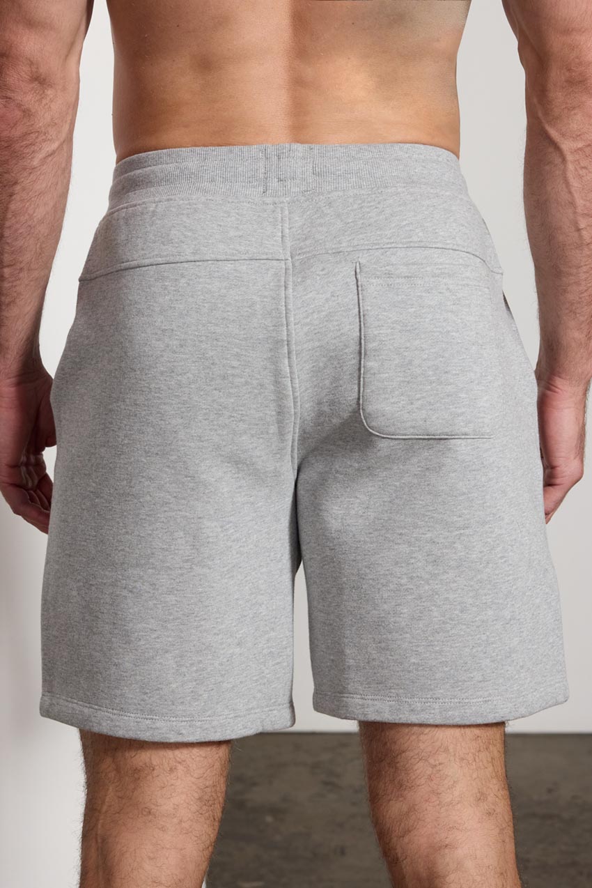 Men's Luxefleece Short - Htr Concrete