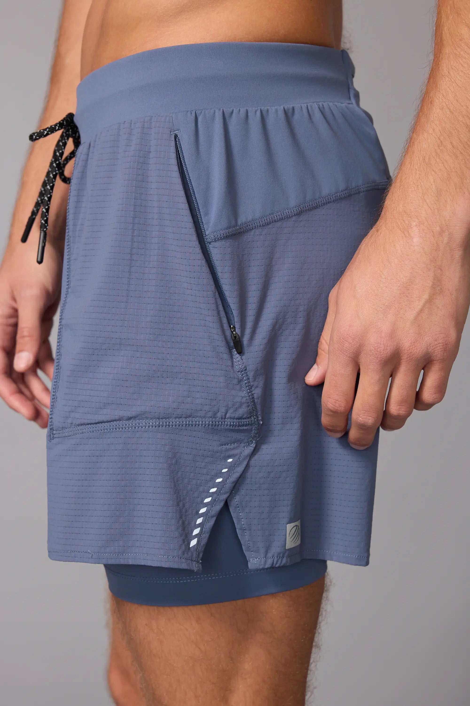 Aerate Run Short - Vintage Indigo