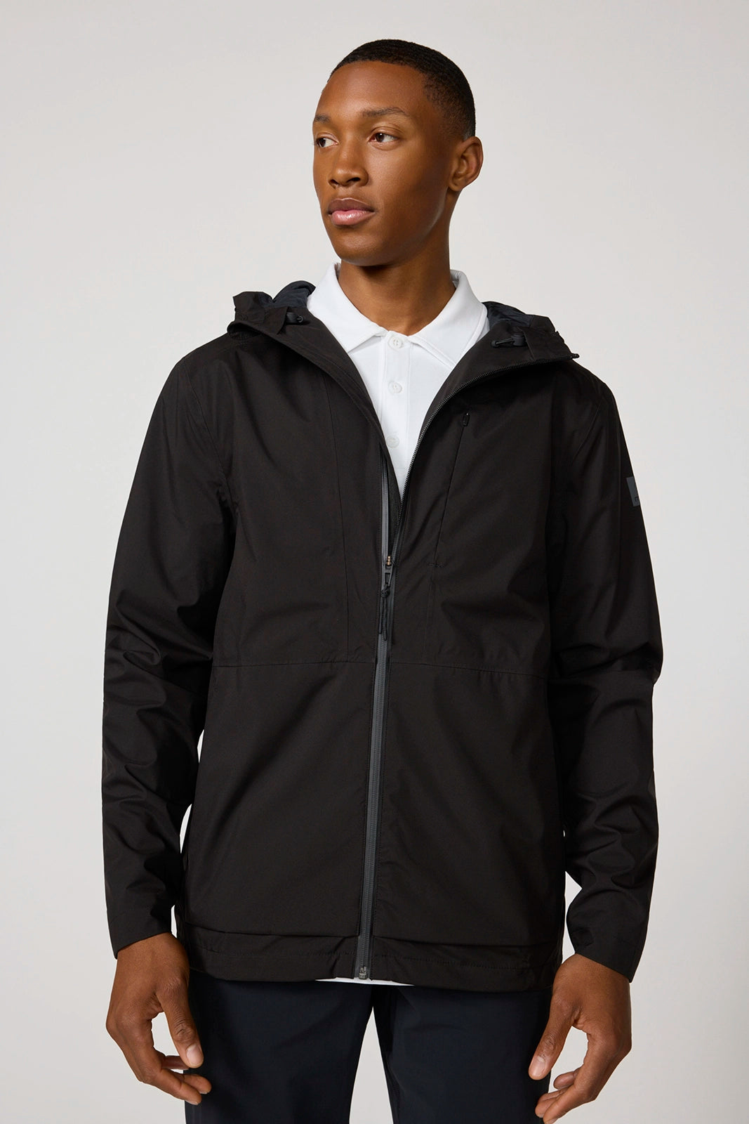 HIGHLANDER Tempest Rain Jacket ブラック Tempest Rain Jacket - Black | MPG Sport