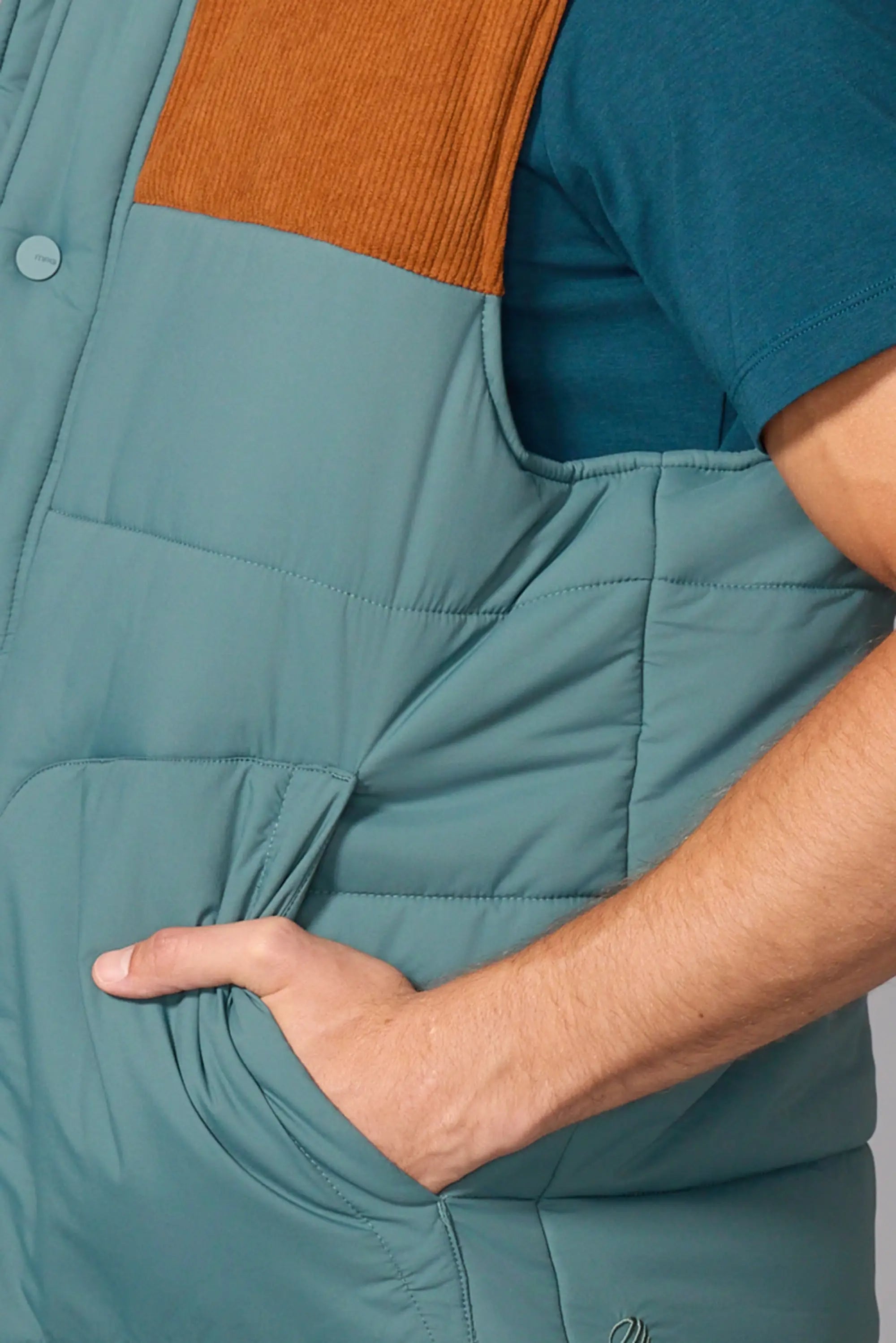 Vintage Vest - Silver Pine