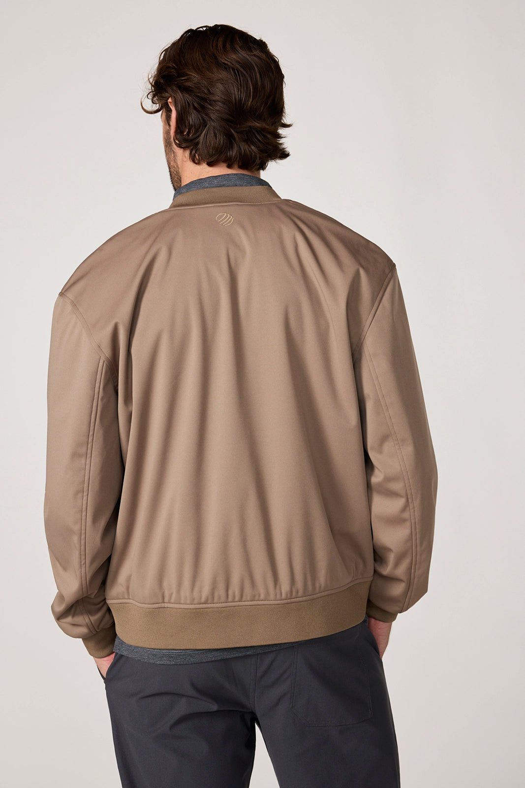 Men's Bomber Jacket - Caribou