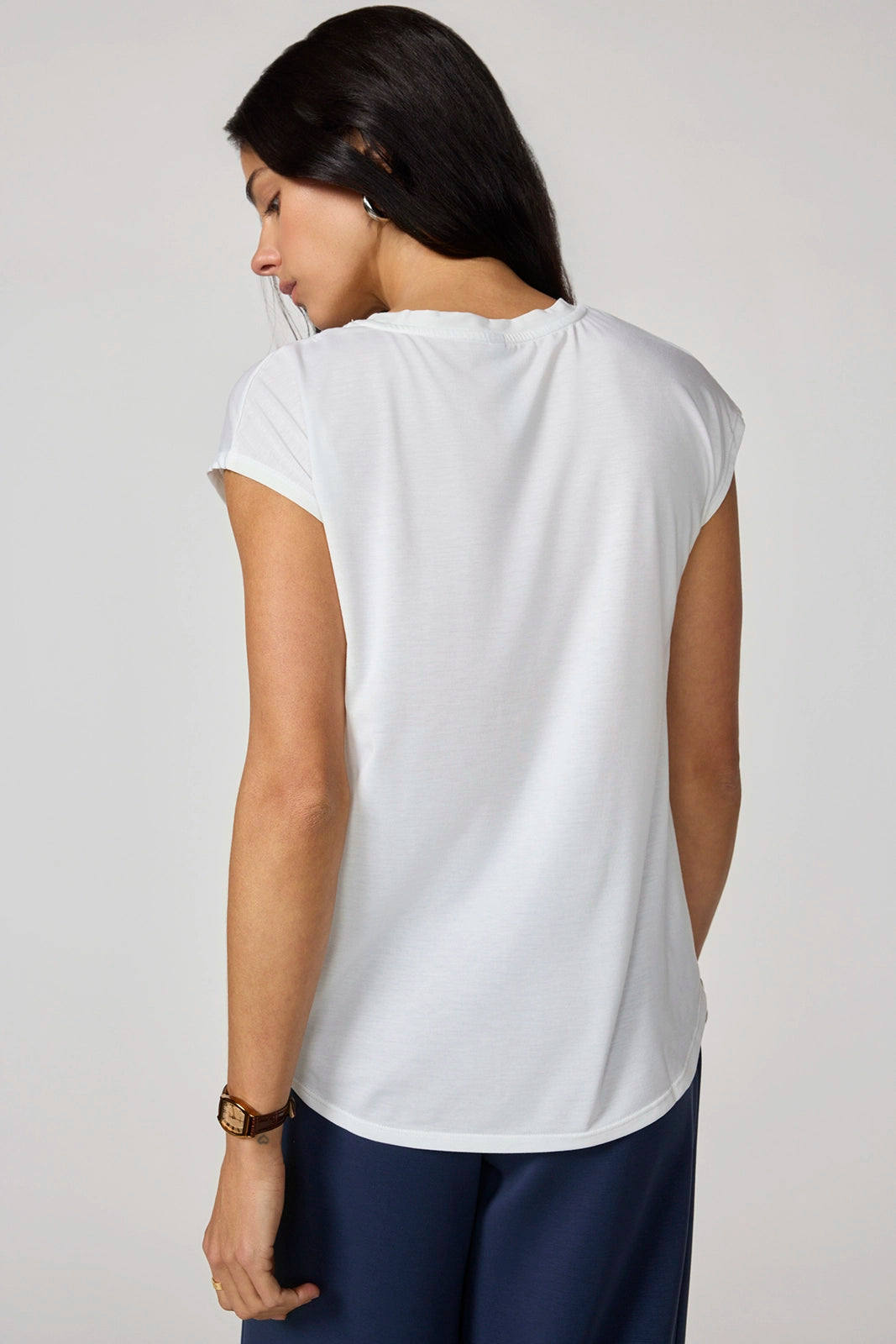 Performance Knit Sleeveless Tee - Brilliant White