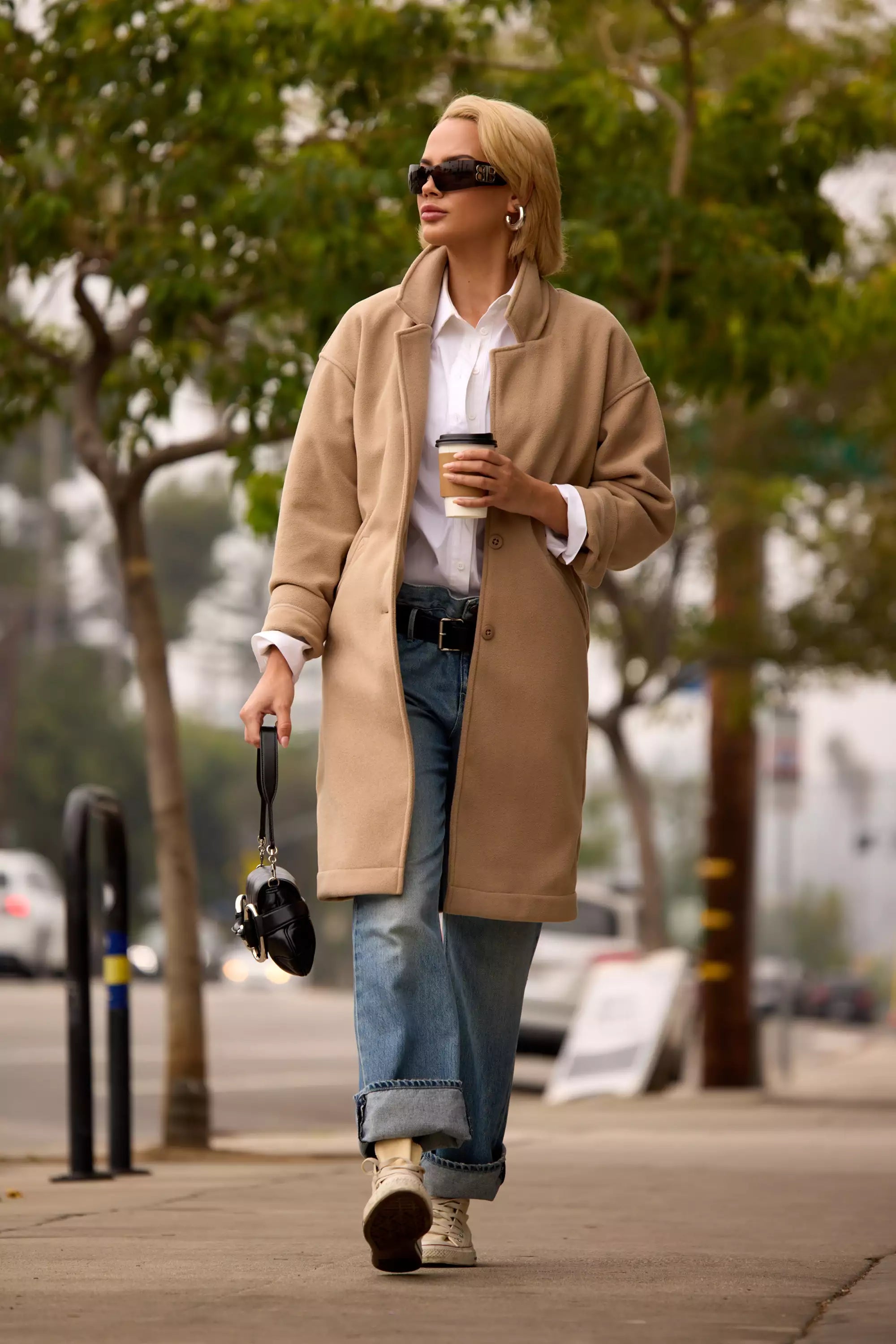 Elevate Fleece Overcoat - New Taupe