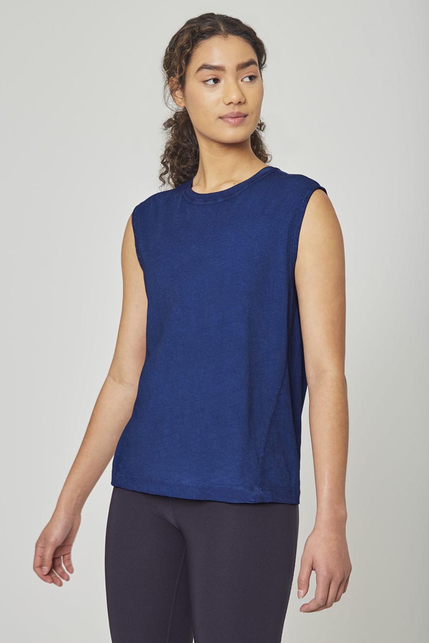 Blake Calm Boxy Washed Tank Top