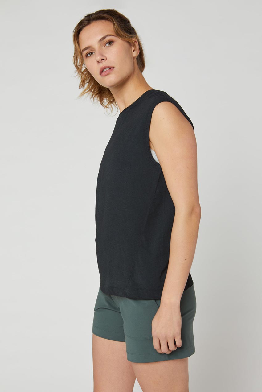 Blake Calm Boxy Washed Tank Top