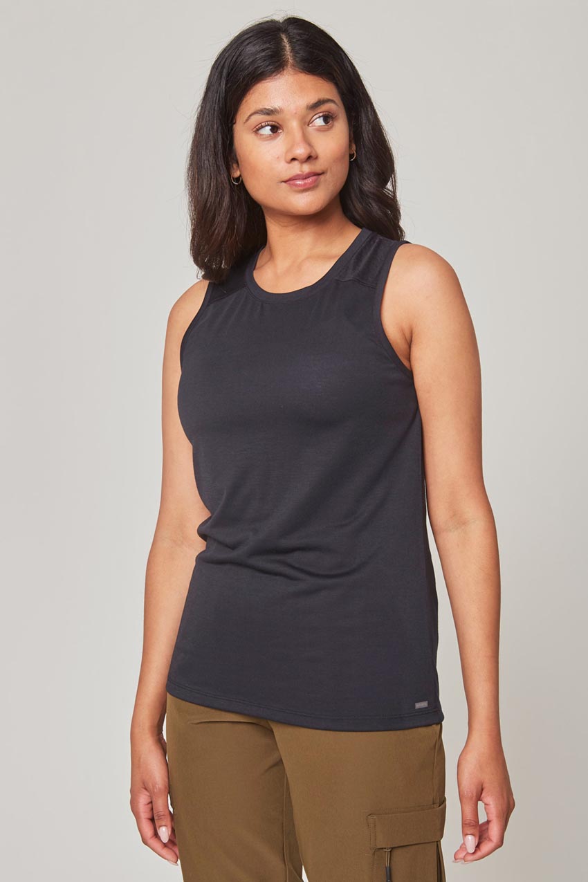 Mondetta Women’s Pebble Tank in Black