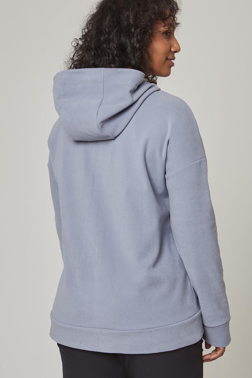 Women’s Cozy Full-Zip Velour Hoodie